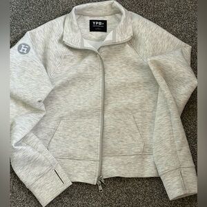 YPB Women's Light Gray Athletic Jacket